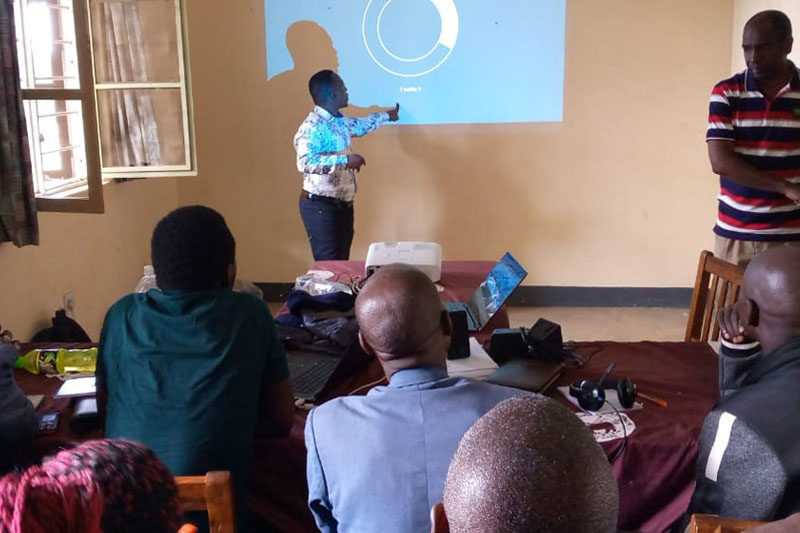 Nyika translation classroom training